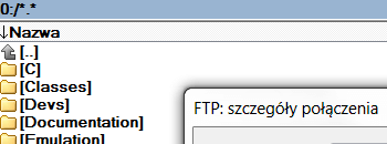 FTP - poczenie pod Total Commanderem