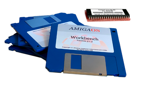 AmigaOS 3.1.4 na dyskietkach