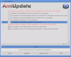 AmigaOS 4.1 updates (AmiUpdate)