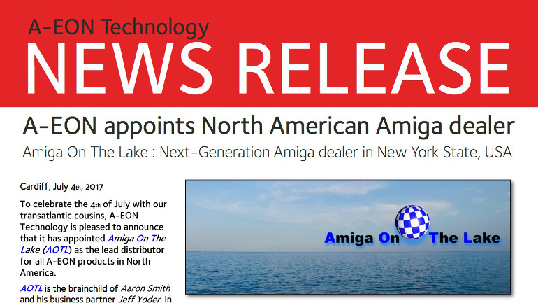 Amiga on the Lake i A-EON w USA, system dotacji dla deweloperów
